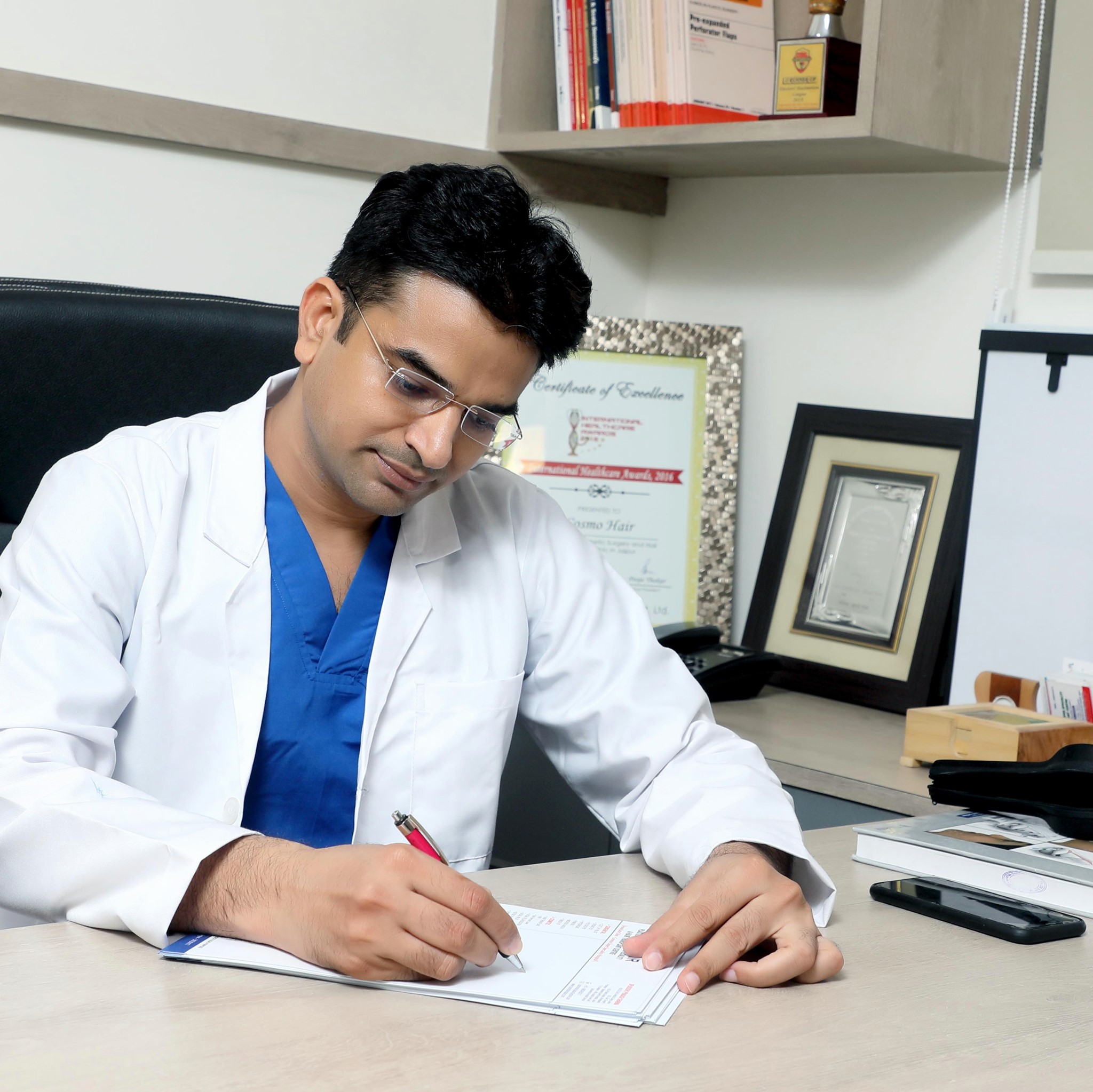 Dr. Buddhi prakash Sharma from 1st floor, COSMOS , 1/1276, near Indian oil petrol pump , Apex circle Malviya Nagar, jaipur -302017 ,Jaipur, Rajasthan, 302017, India 10 years experience in Speciality Cosmetic Surgery | Kayawell