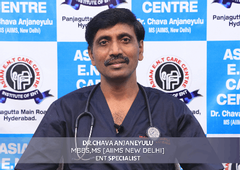 Dr. Chava Anjaneyulu from  ,Hyderabad, Telangana, , India 25 years experience in Speciality ENT Specialist | Kayawell