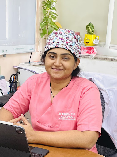 Dr. Abhinaya Alluri from Room no. 101, CARE Hospitals, 1 st floor OPD1, Old Mumbai Hwy, near Cyberabad Police Commissionerate ,Hyderabad, Telangana, 500032, India 9 years experience in Speciality Gynecologist | Gynecologist | Laparoscopic Surgeon | Kayawell