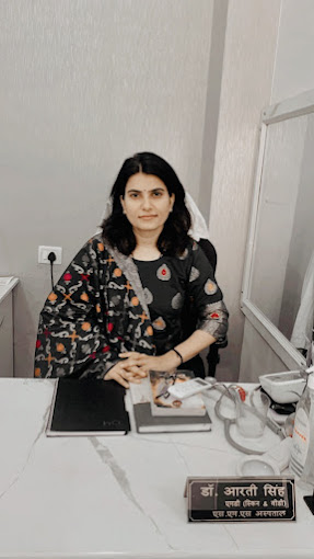 Dr. Arti Singh from Badaya Plaza, Plot 5, Khatipura Rd, opposite to Gordhan Sky Mall, Shilp Colony, Jhotwara ,Jaipur, Rajasthan, 302012, India 40 years experience in Speciality Dermatologist | Venereology | Kayawell